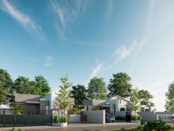 Rumah Downslope Gaya Cigadung Dago Di Area Lembang Cihideung Utara