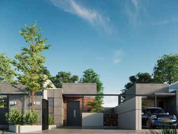 Rumah Downslope Gaya Cigadung Dago Di Area Lembang Cihideung Utara