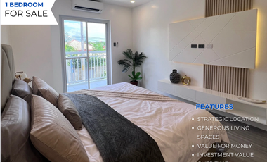 For Sale Condominium 1-Bedroom Unit In Clark Angeles Pampanga