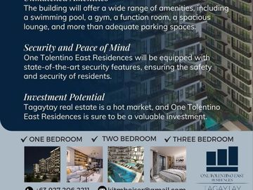 3BR CONDO PROPERTY FOR SALE TAGAYATAY