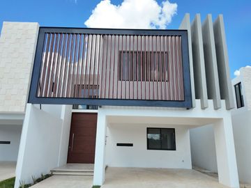 CASA EN VENTA ÙNICA LIVING, MÈRIDA, YUCATÀN. 4 RECAMARÀS EN EXCLUSIVO COMPLEJO RESIDENCIAL