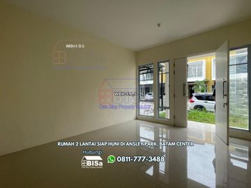 2-Storey House Ready to Move In at Ansley Park, Batam Center – Near Ferry Terminal & Business District!