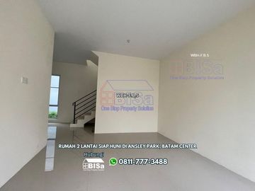 2-Storey House Ready to Move In at Ansley Park, Batam Center – Near Ferry Terminal & Business District!