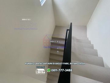 2-Storey House Ready to Move In at Ansley Park, Batam Center – Near Ferry Terminal & Business District!