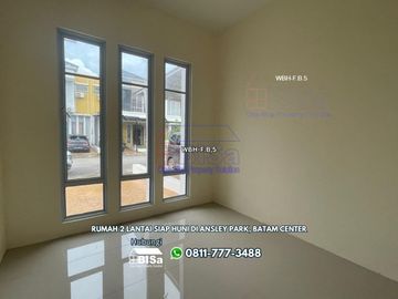 2-Storey House Ready to Move In at Ansley Park, Batam Center – Near Ferry Terminal & Business District!
