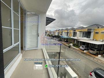 2-Storey House Ready to Move In at Ansley Park, Batam Center – Near Ferry Terminal & Business District!
