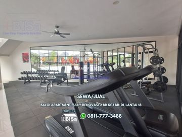 Baloi Apartment Fully Renovated 2 BR to 1 BR on 18th Floor, Near Grand Batam Mall.