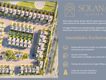 Casa de 2 pisos con 2 recámaras en privada residencial - Entrega inmediata
