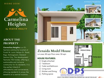 Soon to Rise Carmelina Heights Barangay Katangawan General Santos City