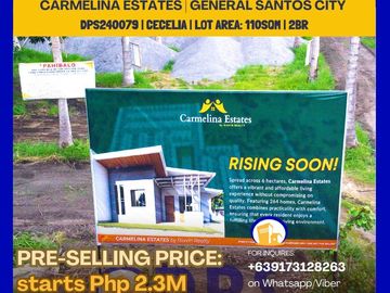 Soon to Rise in Conel Road Barangay San Isidro General Santos City | Carmelina Estates