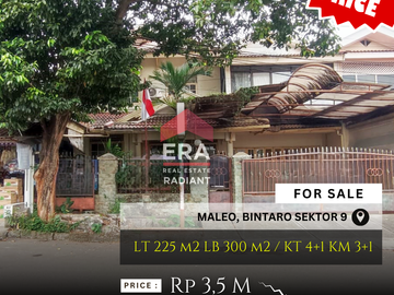 Jual Segera Nego Sampai jadi Rumah di Maleo Bintaro Sektor 9