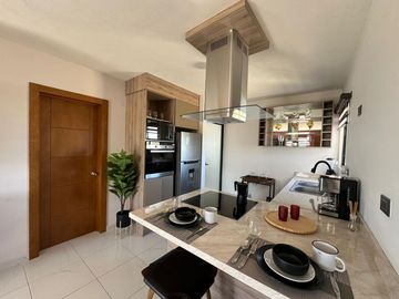 En venta departamento de dos recamaras con estacionamiento y cisterna