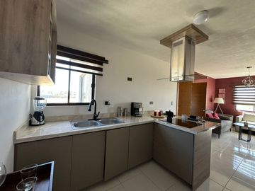 En venta departamento de dos recamaras con estacionamiento y cisterna