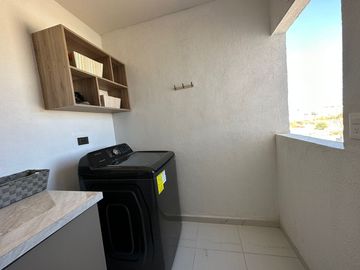 En venta departamento de dos recamaras con estacionamiento y cisterna