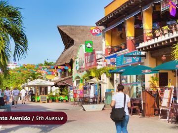 Departamento en venta, dos niveles, terraza privada, Playacar, Playa del Carmen