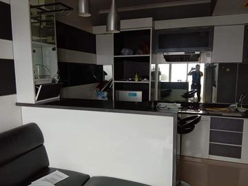 WATERPLACE RESIDENCE 1BR FURNISHED DISEWAKAN TAHUNAN LANTAI RENDAH 56 m2