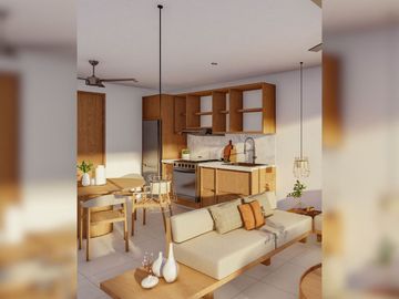 Departamento en venta, rooftop con alberca común, Sector K, Huatulco