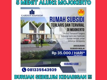 Perumahan Subsidi di Mojokerto Terlaris Viral Perumahan Garden Mansion Mojokerto