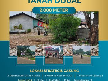 Tanah Dijual di Cakung Jakarta Timur, Akses Mudah ke Infrastruktur Utama!