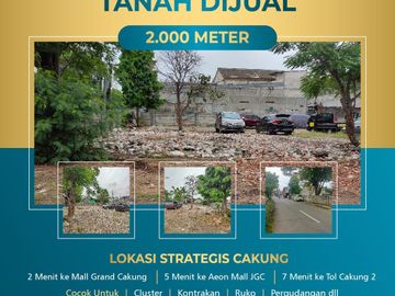 Tanah Dijual di Cakung Jakarta Timur, Akses Mudah ke Infrastruktur Utama!
