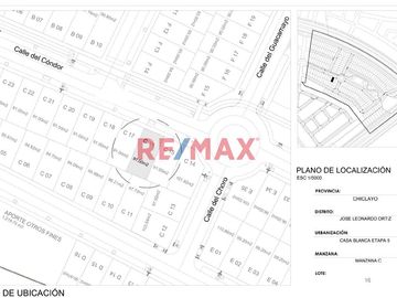 Terrenos de 91 m² en Urb. Casablanca