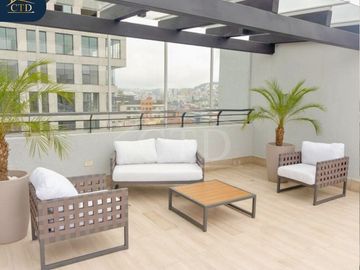 Departamento de dos dormitorios con vista a la Carolina