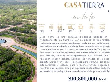 ESPECTACULAR CASA EN VÍA CUMBRES