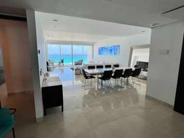 Departamento de lujo frente al mar, en venta, Emerald, Zona Hotelera, Cancún