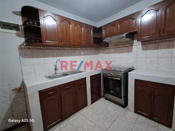 Alquiler De Acogedor Departamento 1Er Piso, Sjl