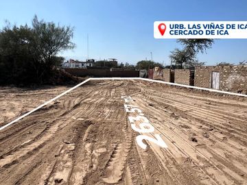 Remato Terreno en Cercado de Ica 263 m²
