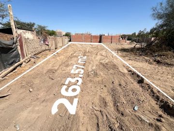 Remato Terreno en Cercado de Ica 263 m²