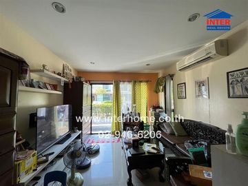 2-storey detached house, 56.1 sq.w., Pruksa Delight Village, Bangna-Srinakarin, Soi Amporn, Srinakarin Road, Nam Daeng Road, Bang Phli, Samut Prakan