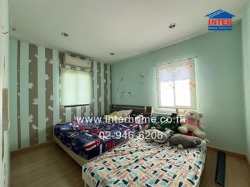 2-storey detached house, 56.1 sq.w., Pruksa Delight Village, Bangna-Srinakarin, Soi Amporn, Srinakarin Road, Nam Daeng Road, Bang Phli, Samut Prakan