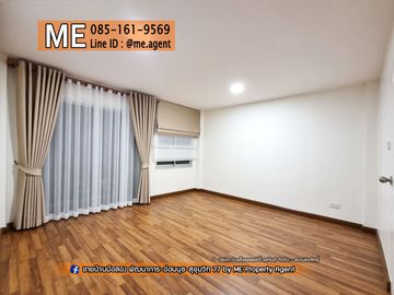 For Sale 3.5 km. to the skytrain My Place Onnut 17 Townhome, New Renovated. Ready to move in immediately. Near BTS-On Nut Station Near Sukhumvit-Thong
