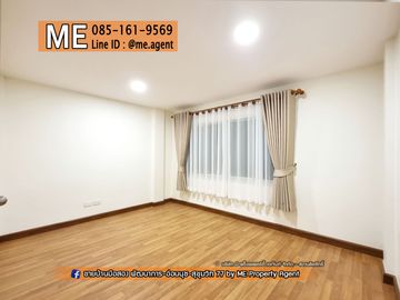 For Sale 3.5 km. to the skytrain My Place Onnut 17 Townhome, New Renovated. Ready to move in immediately. Near BTS-On Nut Station Near Sukhumvit-Thong