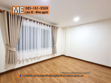 For Sale 3.5 km. to the skytrain My Place Onnut 17 Townhome, New Renovated. Ready to move in immediately. Near BTS-On Nut Station Near Sukhumvit-Thong