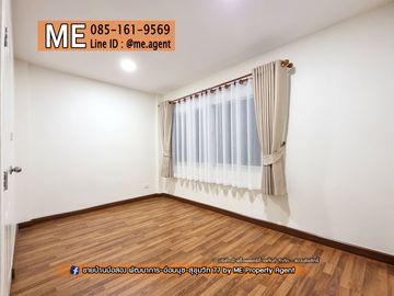 For Sale 3.5 km. to the skytrain My Place Onnut 17 Townhome, New Renovated. Ready to move in immediately. Near BTS-On Nut Station Near Sukhumvit-Thong