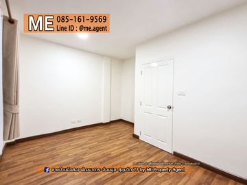 For Sale 3.5 km. to the skytrain My Place Onnut 17 Townhome, New Renovated. Ready to move in immediately. Near BTS-On Nut Station Near Sukhumvit-Thong