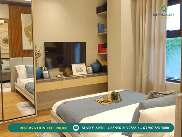 1 Bedroom with Balcony in Cainta Rizal | Sierra Valley Gardens - Pre-Selling