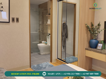 1 Bedroom with Balcony in Cainta Rizal | Sierra Valley Gardens - Pre-Selling