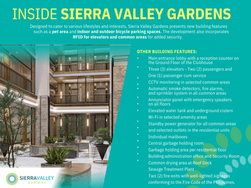 Pre-Selling Studio Unit Smart Home Ready in Cainta Rizal | Sierra Valley Gardens