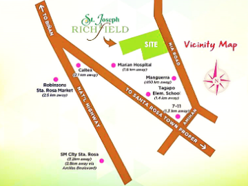 2 Storey Townhouse for Sale in St. Joseph Richfield Sta. Rosa Laguna - OK for FINANCING
