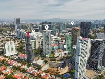 Departamento en  venta Torre Titanium Puerta de Hierro, Zapopan.