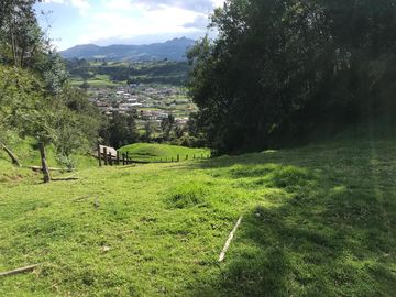 Vendo terreno de 4 hectáreas en Sangolquí.
