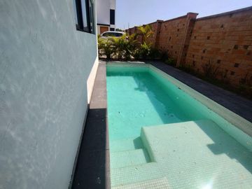 CASA NUEVA CON ALBERCA EN VENTA