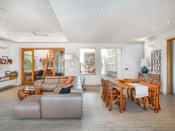 CASA SERRANO - CANAL ACCESS - BOAT - PRIVATE POOL - 3 BR - 4.5 BTR - PUERTO AVENTURAS