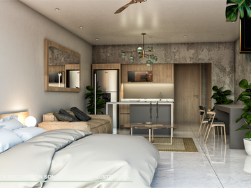 DEPARTAMENTOS EN VENTA, TULUM, QUINTANA ROO. ZONA DE LA VELETA
