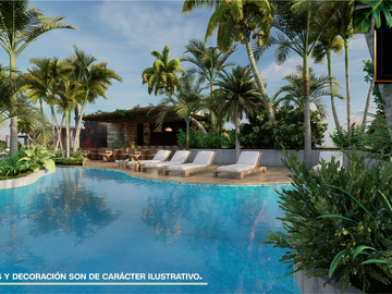 DEPARTAMENTOS EN VENTA, TULUM, QUINTANA ROO. ZONA DE LA VELETA