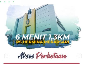 Rumah Ctn Dekat Tol Narogong, Baru Mewah Murah di Dekat Metland, Cileungsi Cibubur Bogor Jual Dijual