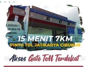 Rumah Ctn Dekat Tol Narogong, Baru Mewah Murah di Dekat Metland, Cileungsi Cibubur Bogor Jual Dijual